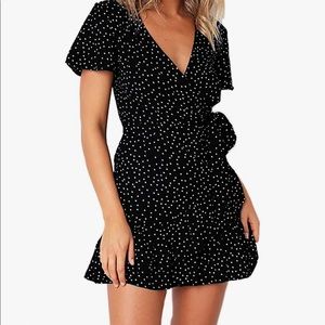 Relipop Summer Women Short Sleeve Dress